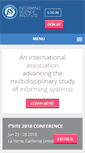 Mobile Screenshot of informingscience.org